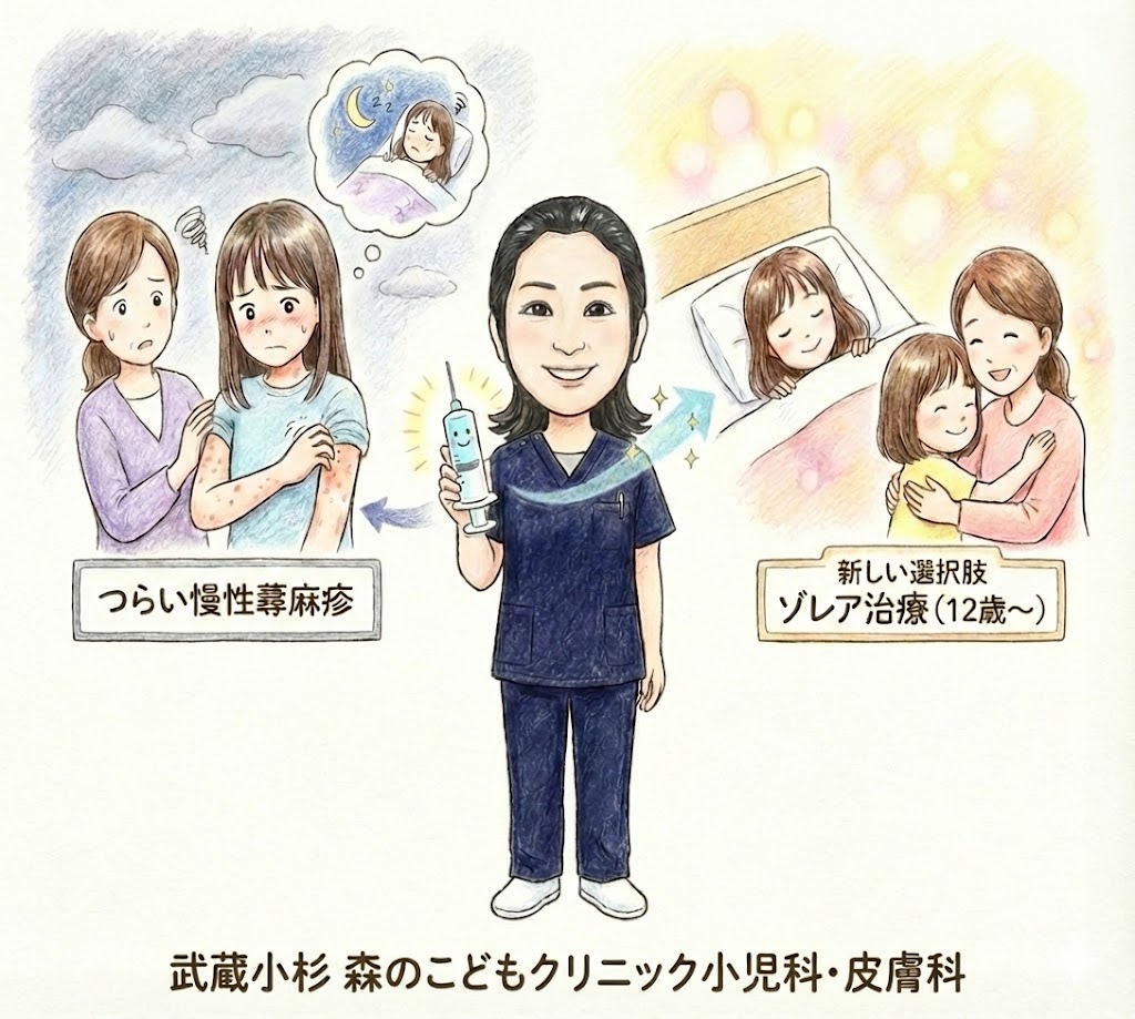 小児科・小児皮膚科・皮膚科】「終わりの見えない痒みに」。薬を飲ん